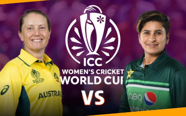 Pakistan vs Australia Women’s ODI 2025 live match action
