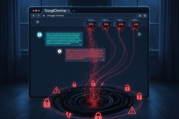Chrome extensions steal ChatGPT data and secretly leak private AI conversations