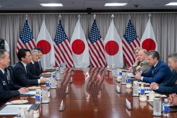 Japan US missile cooperation meeting on defence and rare earth security