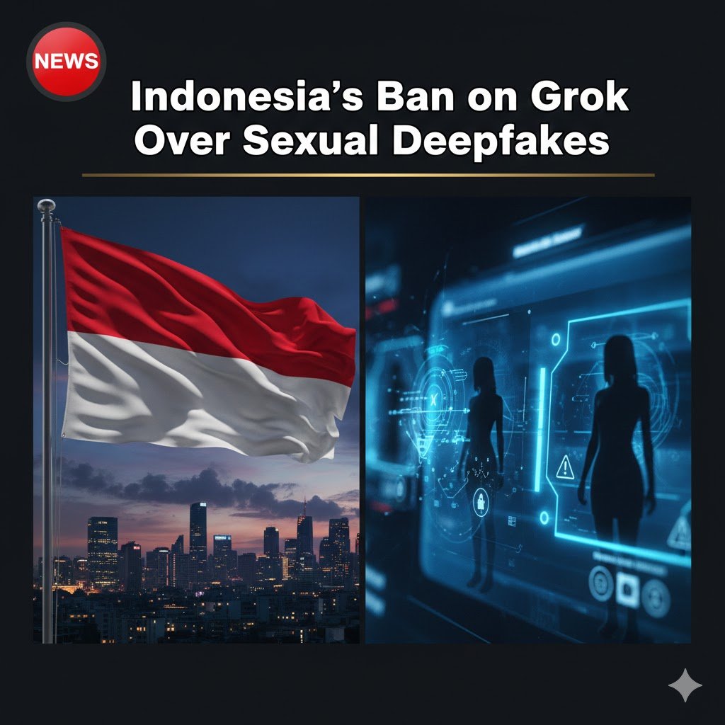 Indonesia’s Ban on Grok Over Sexual Deepfakes