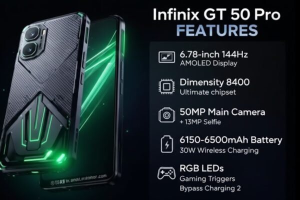 Infinix GT 50 Pro gaming smartphone
