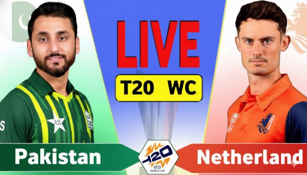 Pakistan vs Netherlands T20 World Cup 2026