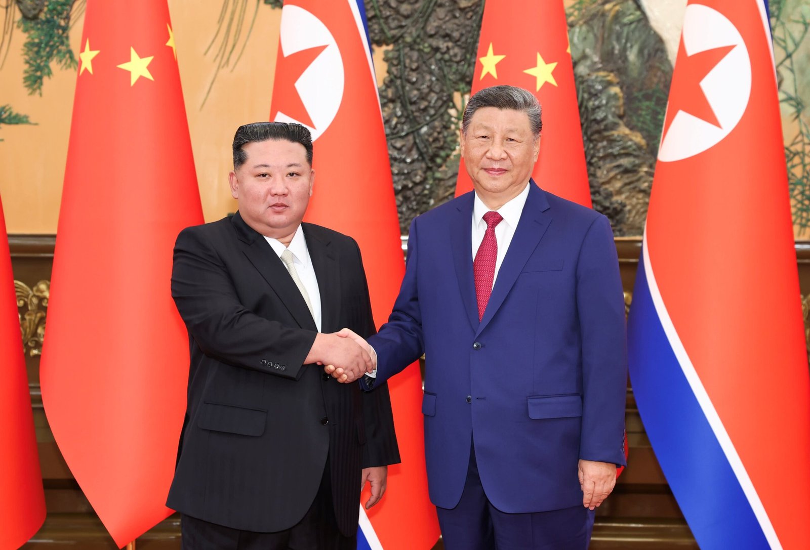 Xi Jinping's and North Korea historic diplomatic meeting 