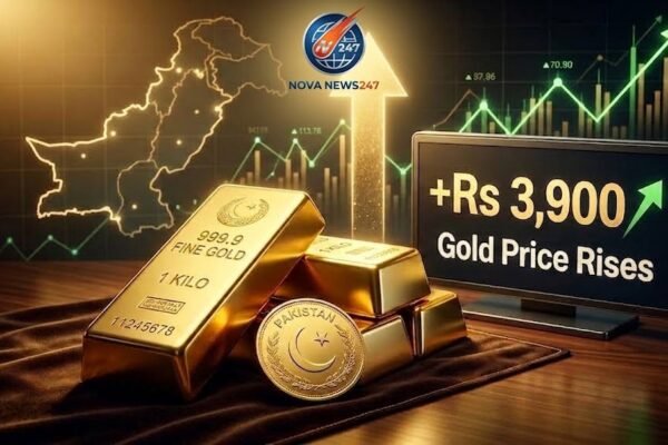 Gold prices in Pakistan rise by Rs3,900 to Rs469,136 per tola